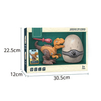 HKM-709139 Dinosaur Take Apart Toy Set with Drill – Assembled Tyrannosaurus Dino Egg Assembly for Kids 2-6 Years