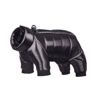HKM-709203 Warm Waterproof Dog Down Jacket for Small Dogs - Cotton Two-Leg Design for Winter Comfort