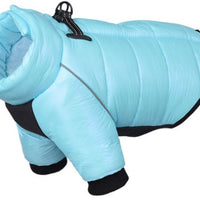 HKM-709203 Warm Waterproof Dog Down Jacket for Small Dogs - Cotton Two-Leg Design for Winter Comfort