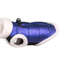 HKM-709203 Warm Waterproof Dog Down Jacket for Small Dogs - Cotton Two-Leg Design for Winter Comfort