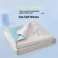 HKM-709331 Lightweight Summer Cooling Quilt - Air Conditioner-Compatible, Machine Washable, Available in Multiple Sizes