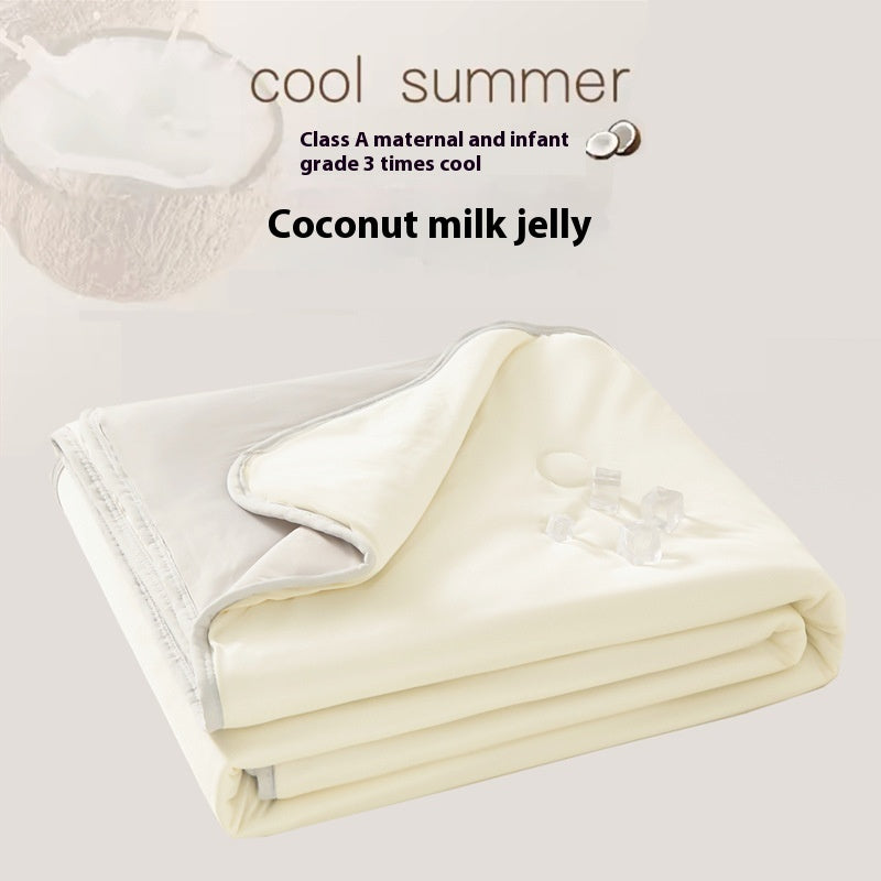 HKM-709331 Lightweight Summer Cooling Quilt - Air Conditioner-Compatible, Machine Washable, Available in Multiple Sizes
