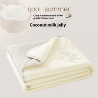 HKM-709331 Lightweight Summer Cooling Quilt - Air Conditioner-Compatible, Machine Washable, Available in Multiple Sizes
