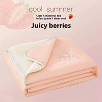 HKM-709331 Lightweight Summer Cooling Quilt - Air Conditioner-Compatible, Machine Washable, Available in Multiple Sizes
