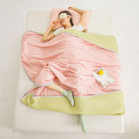 HKM-709331 Lightweight Summer Cooling Quilt - Air Conditioner-Compatible, Machine Washable, Available in Multiple Sizes