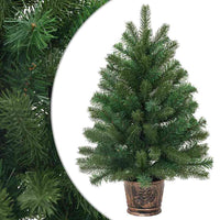 HKM-709459 Artificial Christmas Tree 95 cm with Realistic PVC and PE Branches for Indoor and Outdoor Use
