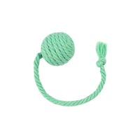 HKM-709523 Interactive Cat Toy Ball with Rope and Built-in Bell for Kittens