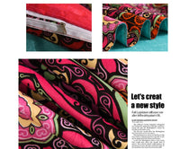 HKM-709651 Four-Piece Printed Polyester Bedding Set with Various Sizes and Pillowcase Options