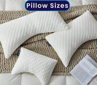 HKM-709779 Memory Foam Pillow for Home and Travel – Available in Multiple Sizes