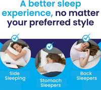 HKM-709779 Memory Foam Pillow for Home and Travel – Available in Multiple Sizes