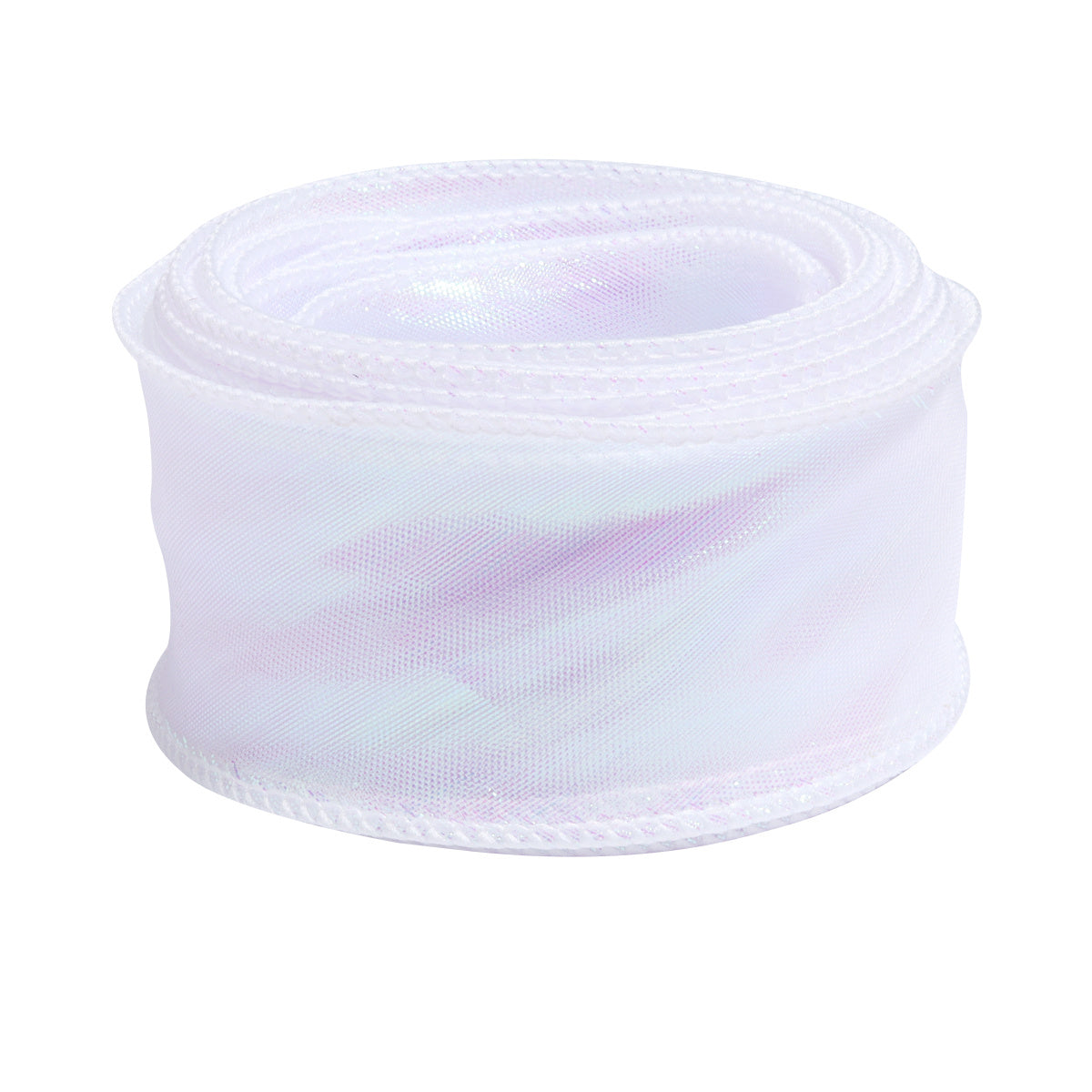 KTX-710163 Colorful Fishtail Organza Yarn Wave Edge Lace Ribbons - 5 Yards x 4 cm for DIY Bouquets and Gift Packaging