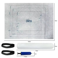 HKM-710163 Jigsaw Puzzle Roll-Up Mat for Up to 1500 Pieces - Ideal for All Ages