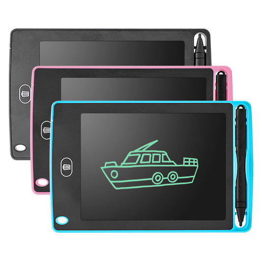 HKM-710163 LCD Handwriting Board for Children – 6.5 Inch Drawing & Writing Tool in Multiple Colors