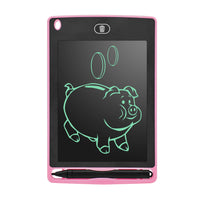 HKM-710163 LCD Handwriting Board for Children – 6.5 Inch Drawing & Writing Tool in Multiple Colors