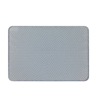 HKM-710419 Silicone Sand-proof Cat Litter Box Mat - Easy Clean, Space-saving Design Available in Grey, Pink, Blue, Purple