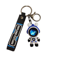 HKM-710483 3D Cartoon Bear Keychain in Silicone for Men and Women, Fashionable Key Pendant for Bags and Cars