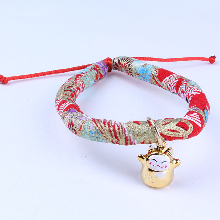 HKM-710483 Adjustable Cloth Collars for Cats and Small Dogs - Various Sizes Available