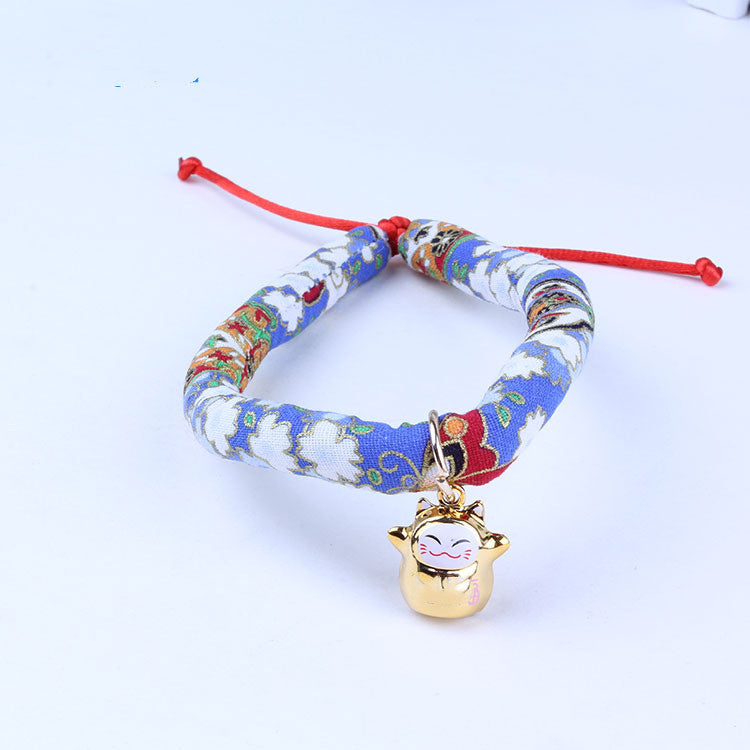 HKM-710483 Adjustable Cloth Collars for Cats and Small Dogs - Various Sizes Available