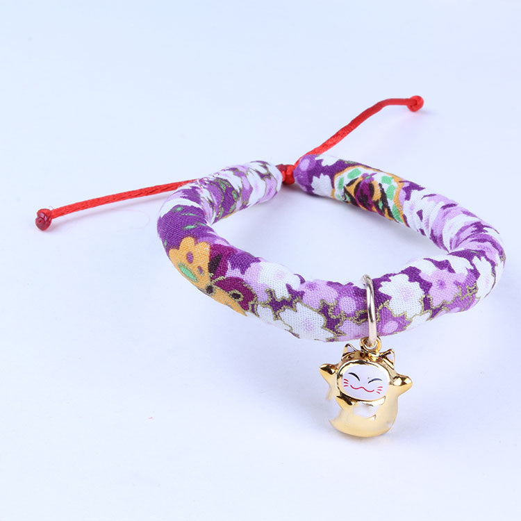 HKM-710483 Adjustable Cloth Collars for Cats and Small Dogs - Various Sizes Available