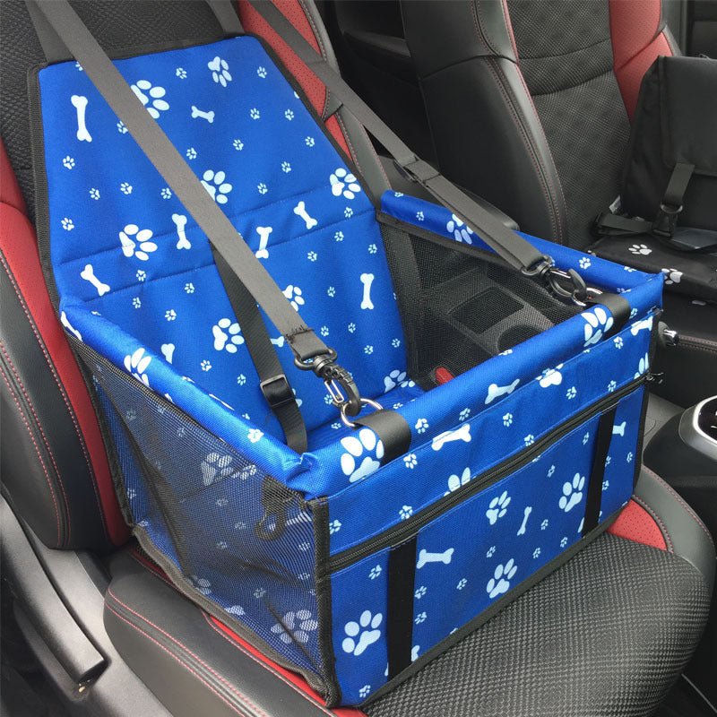 HKM-710675 Waterproof 4D Pet Car Seat Mat with Adjustable Straps and Storage Bag