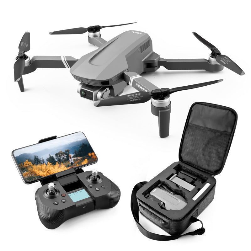 HKM-710995 F4 Two-Axis Gimbal Drone with 4K Camera, 25-Min Flight Time, 2000m Range, and Carrying Case