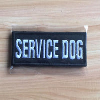 HKM-710995 Pet Embroidered Canvas Badge Cloth Sticker for Clothing - 9 x 4cm