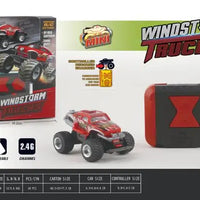 HKM-711059 2.4GHz 1:64 Remote Control Mini Car Toy for Kids - 5 Channel Off-Road Truck