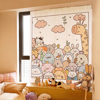 HKM-711187 Adhesive Velcro Curtains for Light Shading - Various Sizes Available