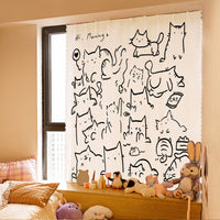 HKM-711187 Adhesive Velcro Curtains for Light Shading - Various Sizes Available