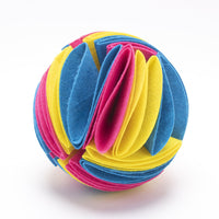 HKM-711251 Pet Dog's Felt Cloth Sniffs The Ball