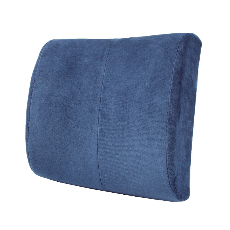 KTX-711315 Memory Foam Car Cushion in Solid Colors - Gray, Navy Blue, Pink, Black, Modern Design