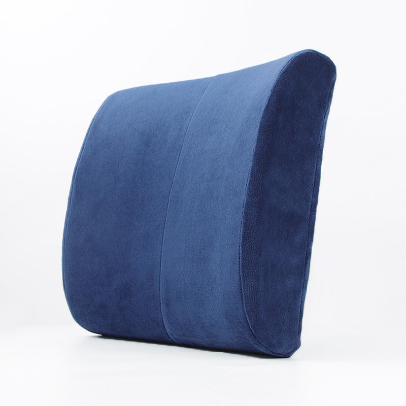 KTX-711315 Memory Foam Car Cushion in Solid Colors - Gray, Navy Blue, Pink, Black, Modern Design