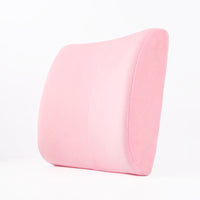 HKM-711315 Memory Foam Car Cushion in Solid Colors - Gray, Navy Blue, Pink, Black, Modern Design