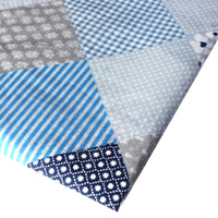 HKM-711315 Wide Print Cotton Fabric – 100% Natural Cotton Material