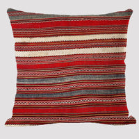 HKM-711443 Bohemian Double-Sided Geometric Linen Pillow with PP Cotton Filler