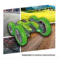 HKM-711635 4-Channel 2.4G Remote Control Butterfly Dance Stunt Car with 360 Rotation and Multi-Function Lights
