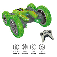 HKM-711635 4-Channel 2.4G Remote Control Butterfly Dance Stunt Car with 360 Rotation and Multi-Function Lights