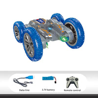 HKM-711635 4-Channel 2.4G Remote Control Butterfly Dance Stunt Car with 360 Rotation and Multi-Function Lights