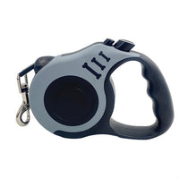 HKM-711635 Automatic Retractable Pet Dog Leash with Bone Print - 3M & 5M Options in Multiple Colors