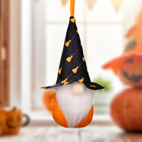 HKM-711763 Halloween Decorative Small Faceless Doll Pendant - Rudolf Design