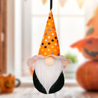 HKM-711763 Halloween Decorative Small Faceless Doll Pendant - Rudolf Design