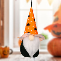 HKM-711763 Halloween Decorative Small Faceless Doll Pendant - Rudolf Design