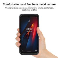 HKM-711891 Pudding Black TPU Back Cover Case for Ulefone Armor 8 - Convenient and Portable Design