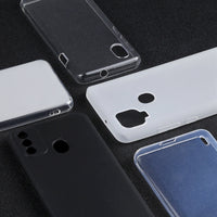 HKM-711891 Pudding Black TPU Back Cover Case for Ulefone Armor 8 - Convenient and Portable Design