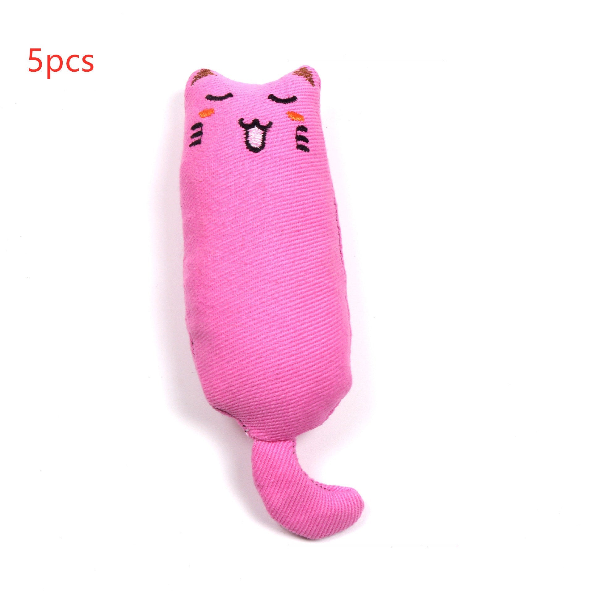 HKM-712083 Chubby Cat Toys - Soft Cotton Cloth Balls in Various Colors