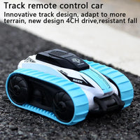HKM-712211 Mini Crawler Remote Control Stunt Car, Electric Toy for Indoor and Outdoor Fun