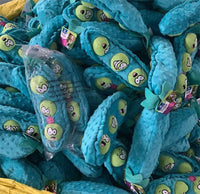 HKM-712275 Plush Detachable Dog Toy in Pea Shape – Blue, 30cm