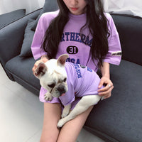 HKM-712403 Matching Pet and Parent Short Sleeve T-Shirts in Various Colors and Sizes