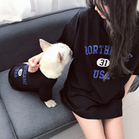 HKM-712403 Matching Pet and Parent Short Sleeve T-Shirts in Various Colors and Sizes