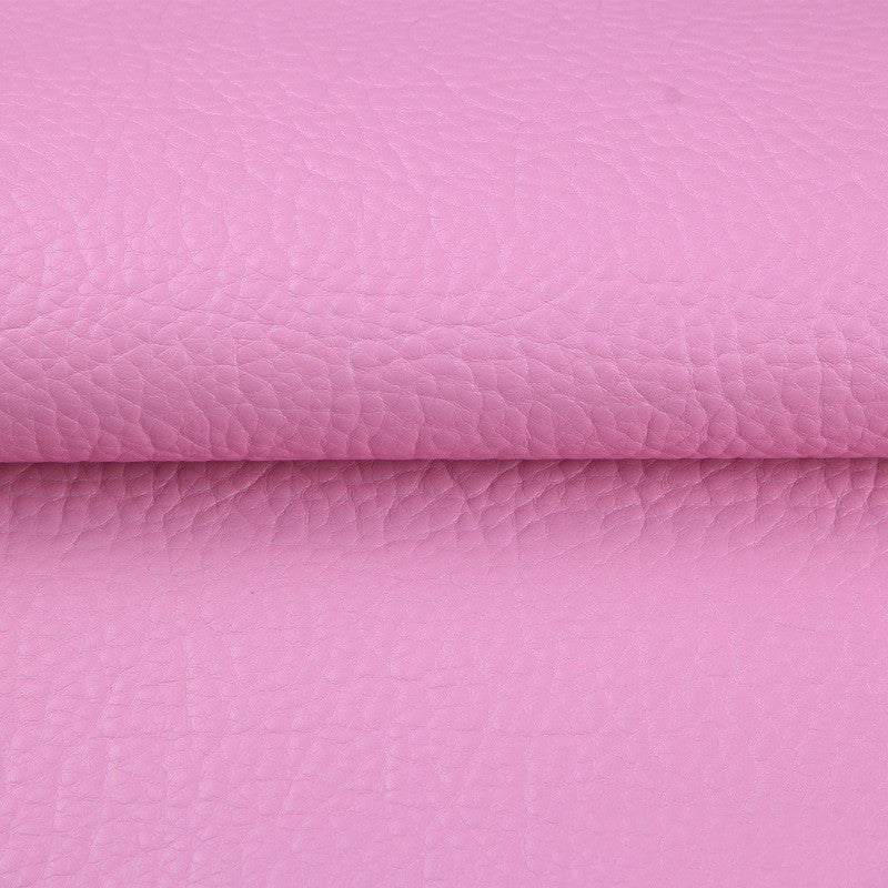 HKM-712467 Adhesive Large Litchi Artificial Leather for DIY Projects and Home Improvement - 138cm Width, Waterproof, Soft and Elastic